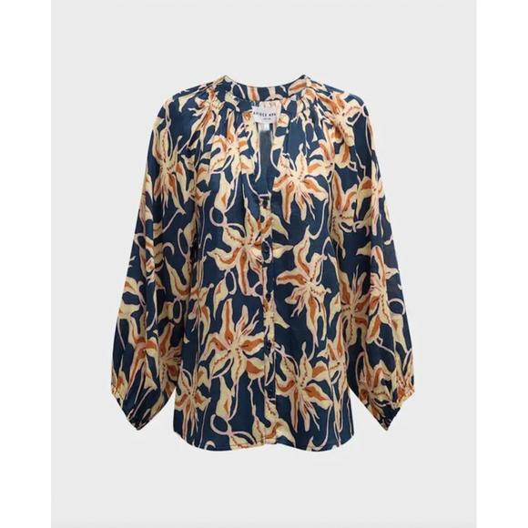 NEW APIECE APART mitte top in naturaleza floral